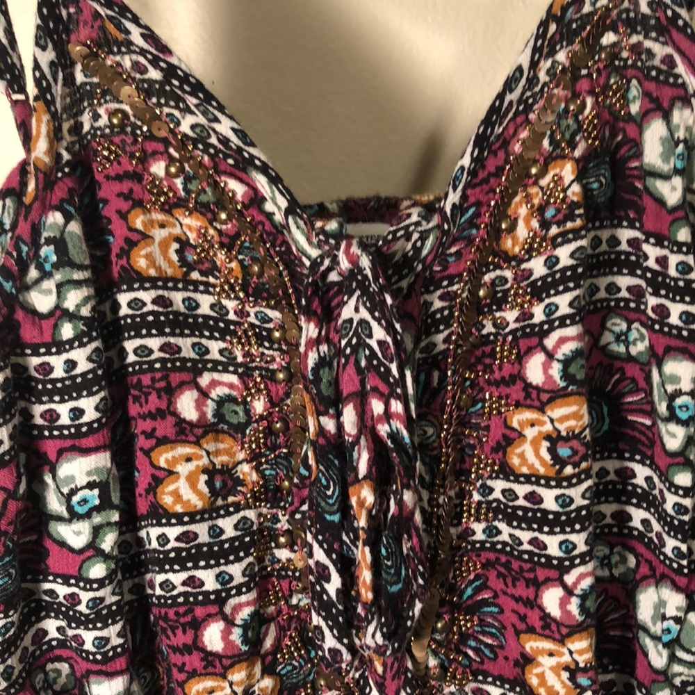 American Eagle Patterned Romper - image 7